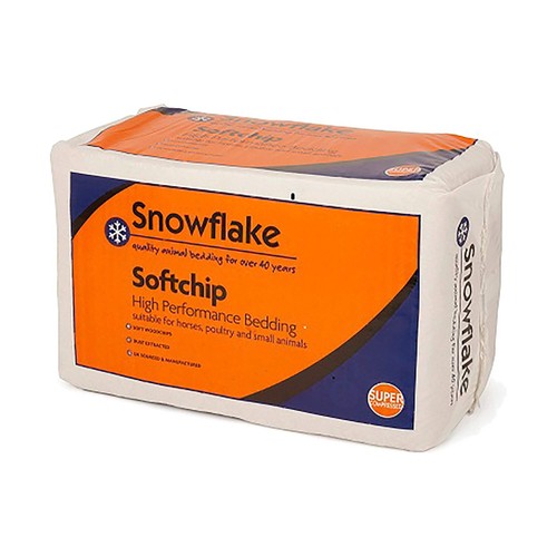 Snowflake softchip 20kg dust - softchip,