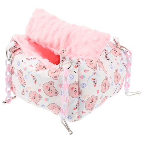 Reusable pink plush chinchilla - reusable,