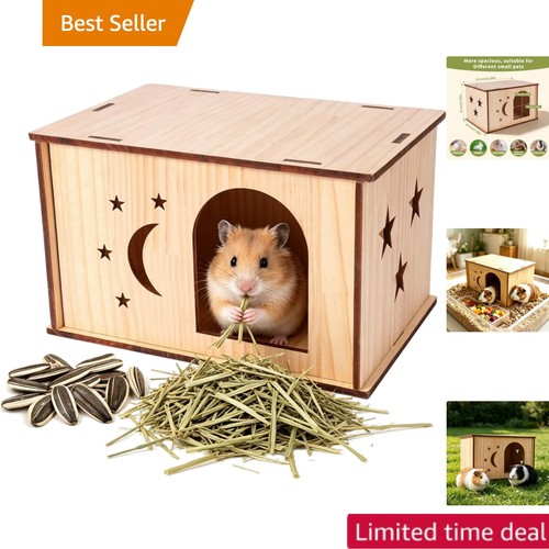 Wooden guinea pig house - pig,