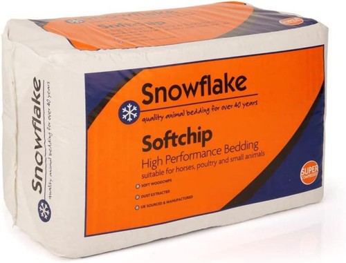 Snowflake softchip 20kg - snowflake, dust