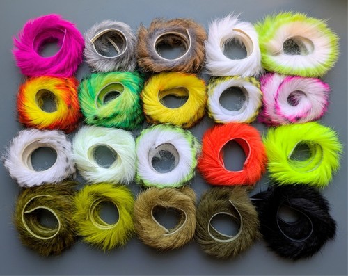 Rabbit zonker strips - strips, 3mm