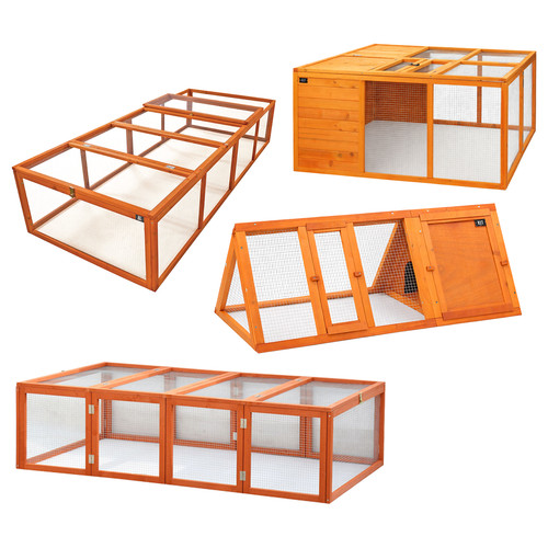 Kct wooden pet run outdoor - pet,
